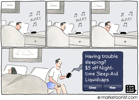 Irresponsible marketing- Marketoonist