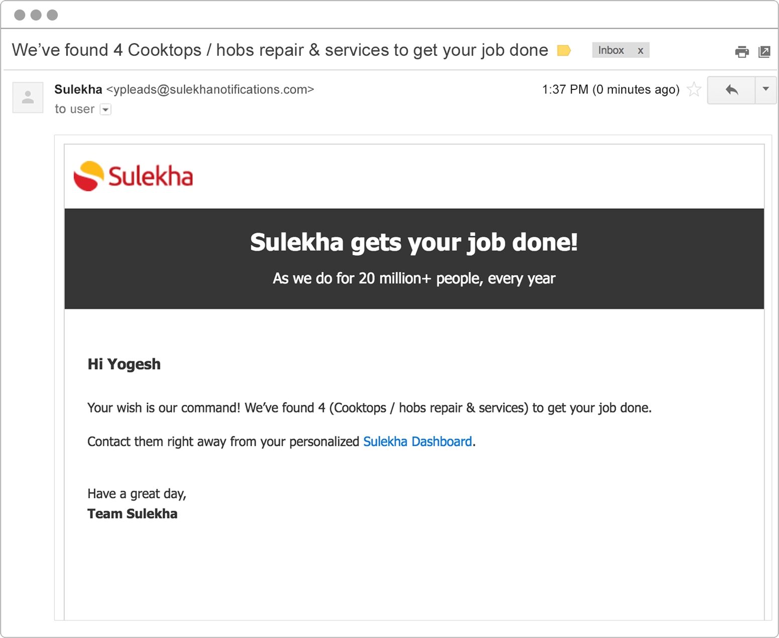 Re-Targeting Email with WebEngage