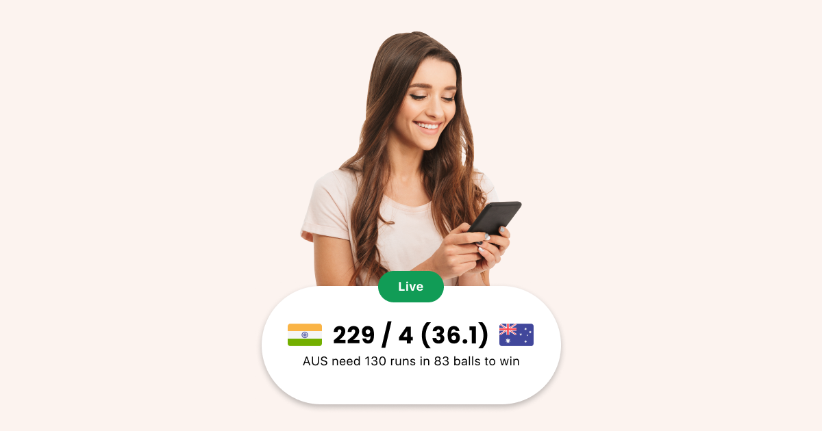 Real time world cup updates